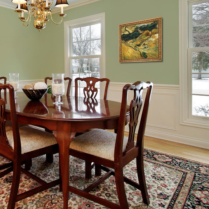 Two Rabbits Pre-Framed - Versailles Gold Frame 20" X 24"