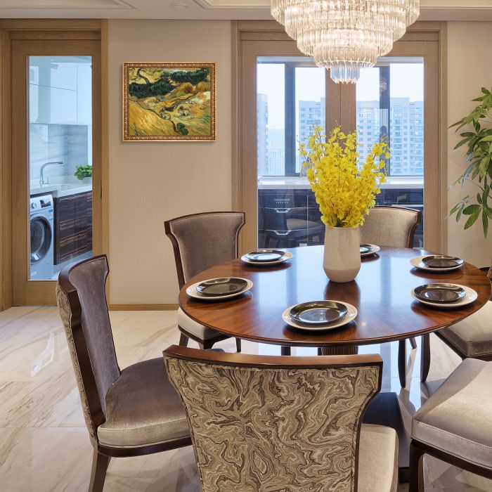 Two Rabbits Pre-Framed - Versailles Gold Frame 20" X 24"