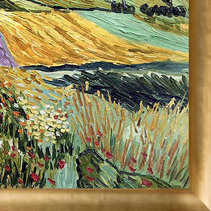 Wheatfields Pre-framed - Gold Luminoso Frame 24" x 36"