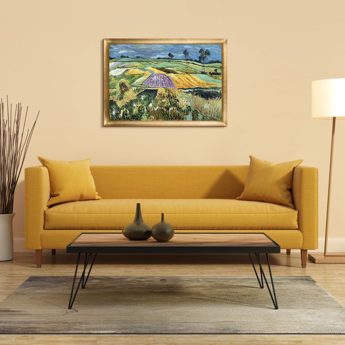 Wheatfields Pre-framed - Gold Luminoso Frame 24" x 36"