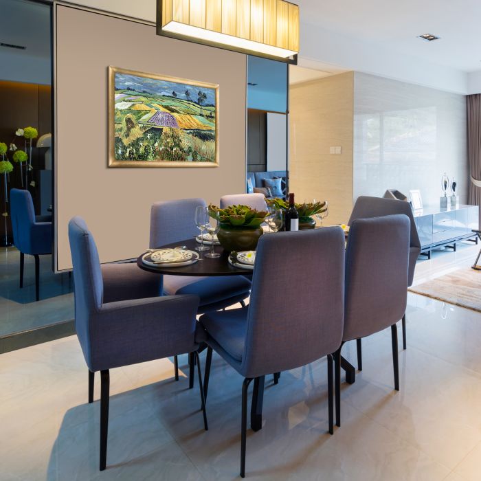 Wheatfields Pre-framed - Gold Luminoso Frame 24" x 36"