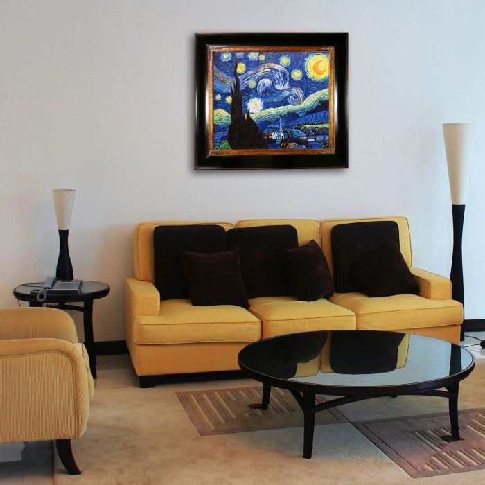 Starry Night Pre-Framed - Opulent Frame 20"X24"