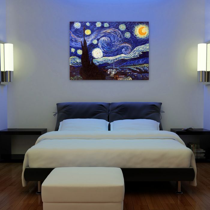 Starry Night Pre-Framed - Gallery Wrap 30"X40"