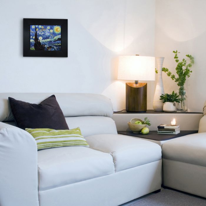 Starry Night Pre-Framed - New Age Black Frame 8"X10"