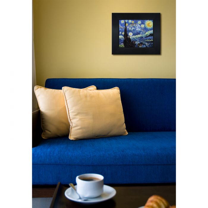 Starry Night Pre-Framed - New Age Black Frame 8"X10"