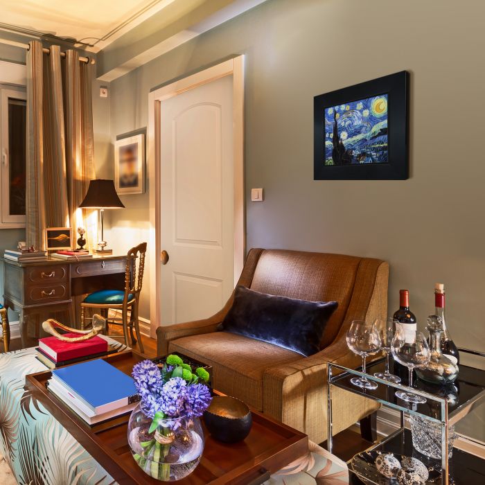 Starry Night Pre-Framed - New Age Black Frame 8"X10"