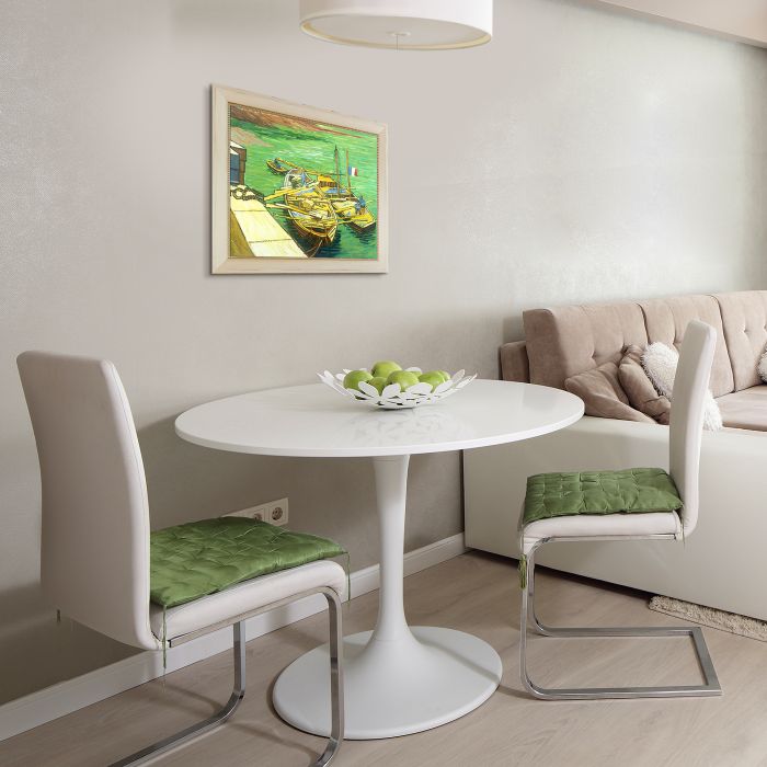 Boats du Rhone Pre-Framed - Constantine Frame 20" X 24"