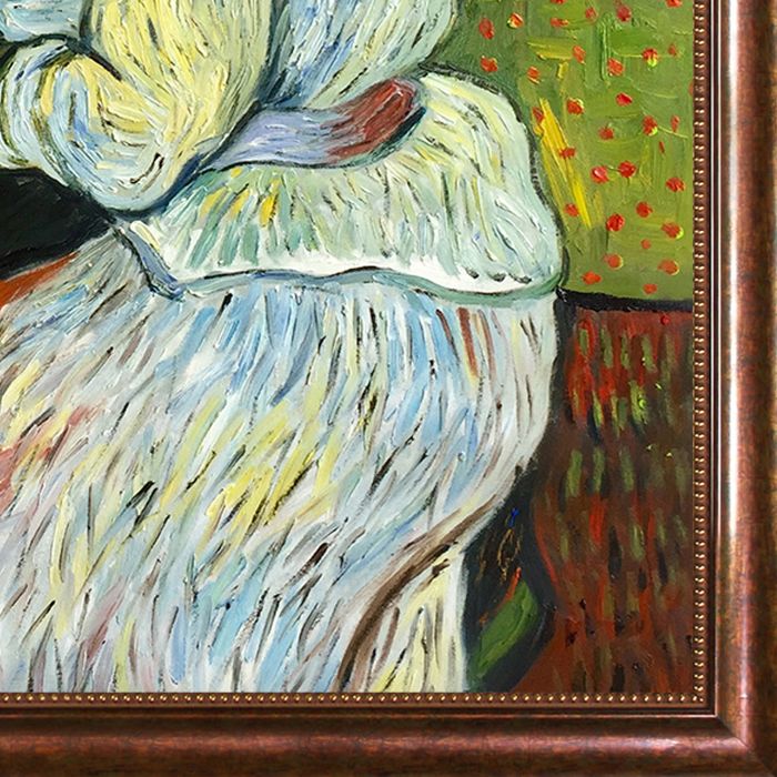 Marguerite Gachet at the Piano Pre-Framed - Verona Cafe Frame 24"X36"