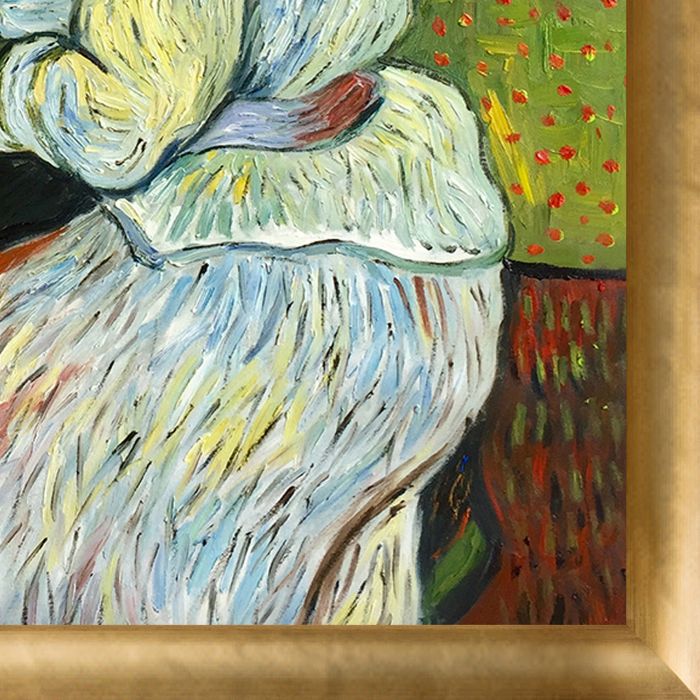 Marguerite Gachet at the Piano Pre-Framed - Gold Luminoso Frame 24" x 36"