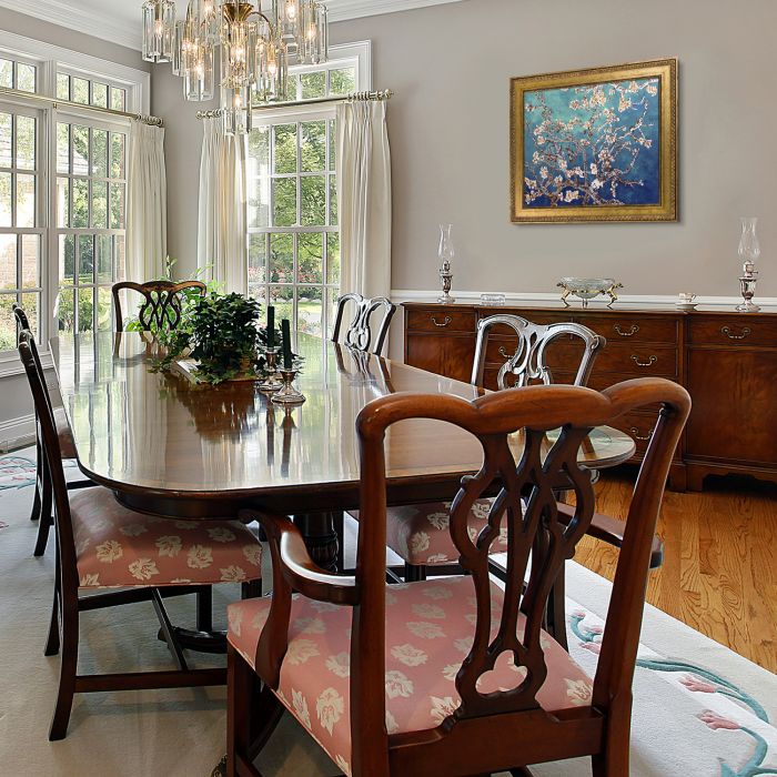 Branches of an Almond Tree (Luxury Line) Pre-Framed - Versailles Gold King Frame 20" X 24"