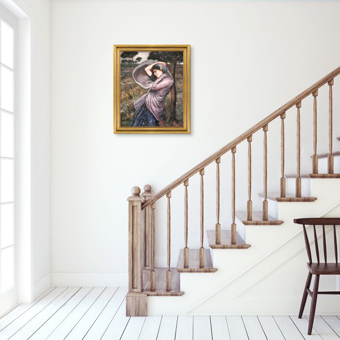 Boreas Pre-Framed - Versailles Gold Queen Frame 20" X 24"