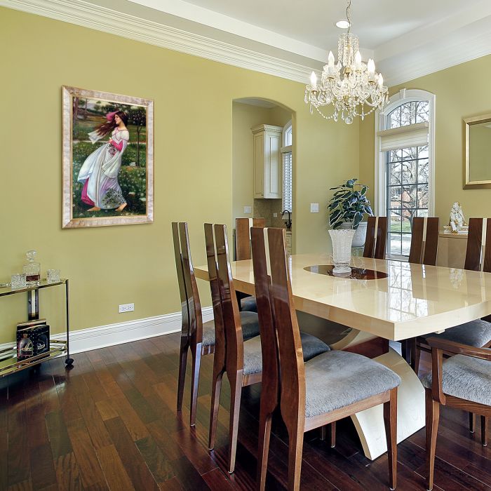 Windflowers, 1902 Pre-Framed - Gold Pearl Frame 24" X 36"