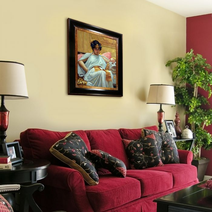 Cleopatra, 1888 Pre-Framed - Opulent Frame 20"X24"