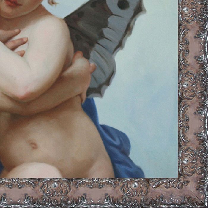 First Kiss Pre-Framed - Italian Renaissance Frame 20"X24"