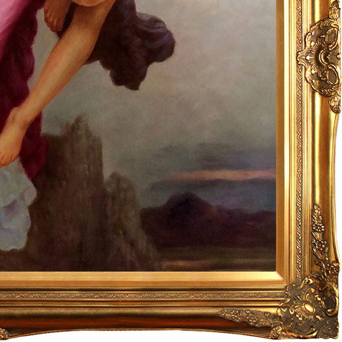 The Abduction of Psyche, 1895 Pre-Framed - Victorian Gold Frame 24"X36"