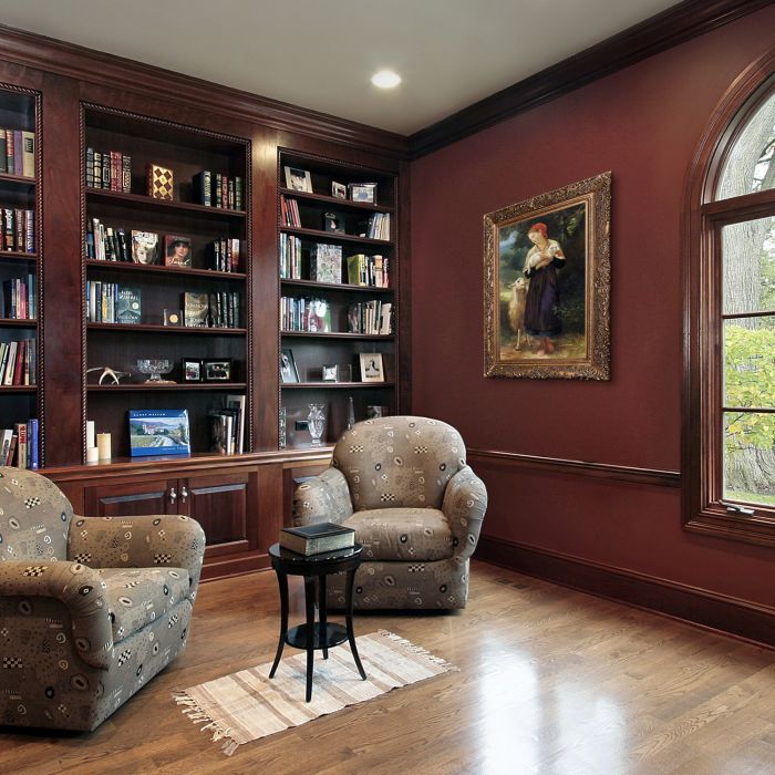 The Shepherdess, 1873 Pre-Framed - Burgeon Gold Frame 24"X36"