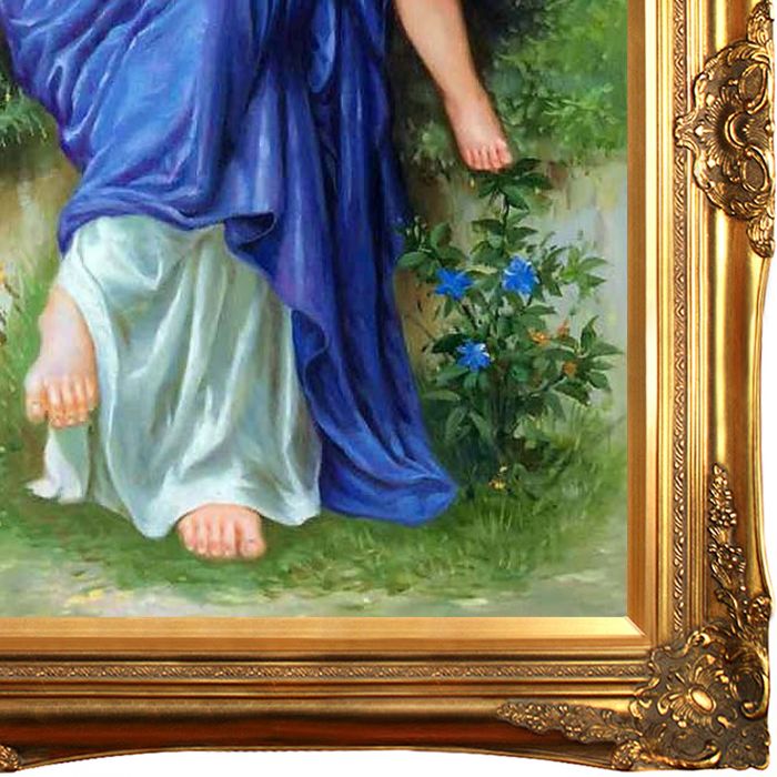 Songs of Spring, 1889 Pre-Framed - Victorian Gold Frame 24"X36"