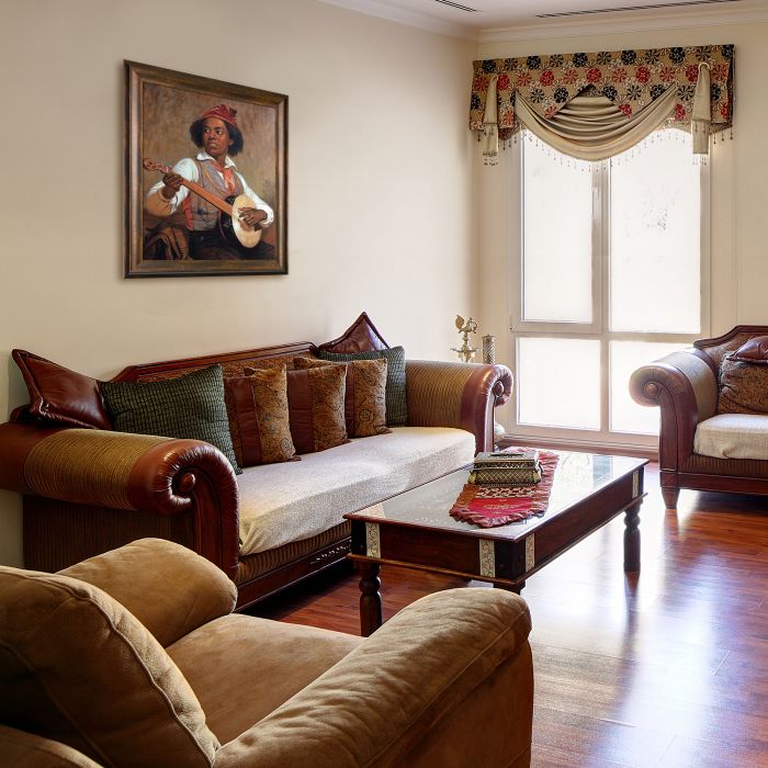 The Banjo Player Pre-Framed - Modena Vintage 20" X 24"