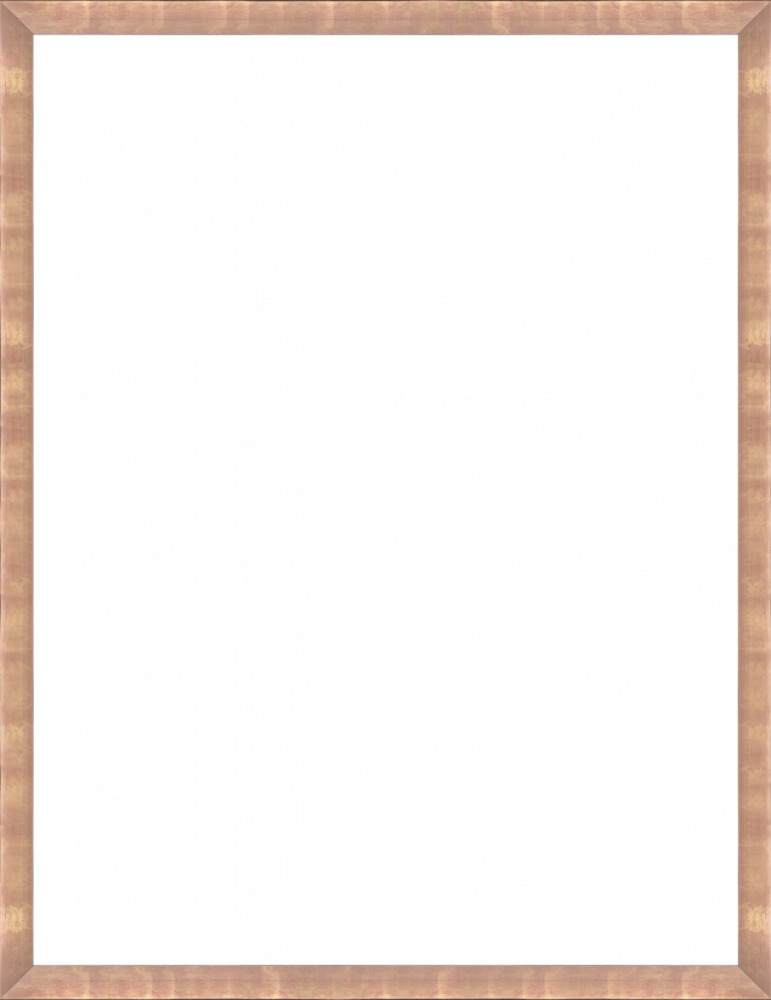 Blushing Rose Gold Frame 36" X 48"