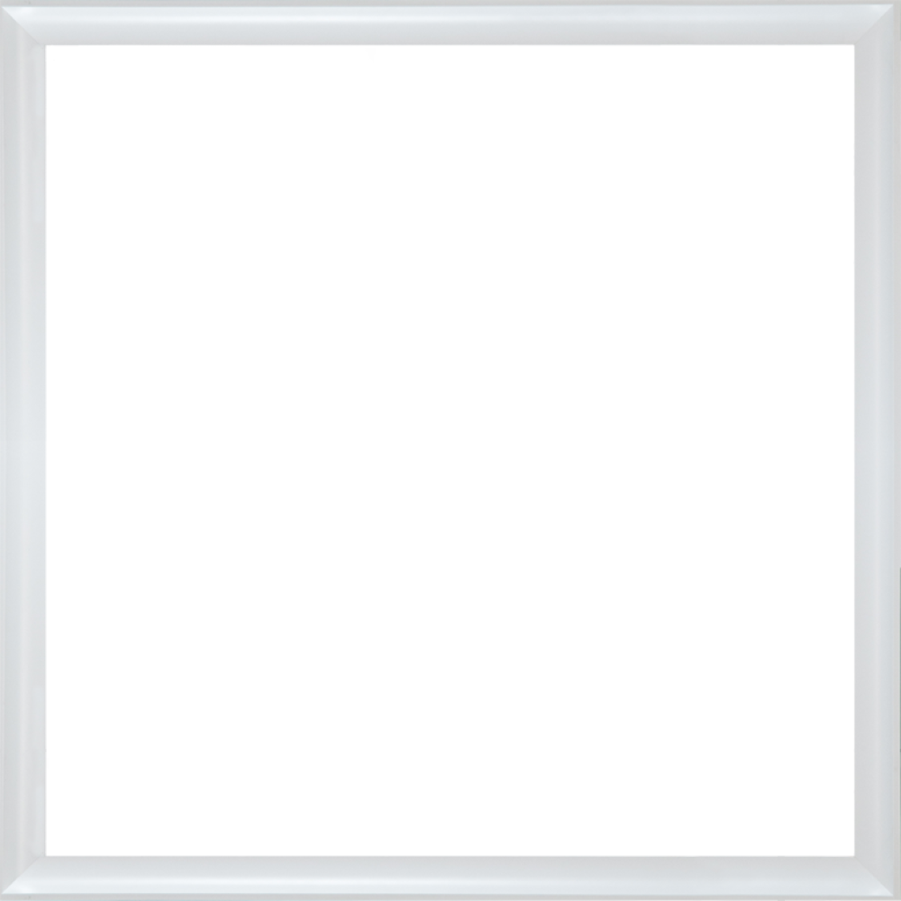 Moderne Blanc Frame 24" X 24"