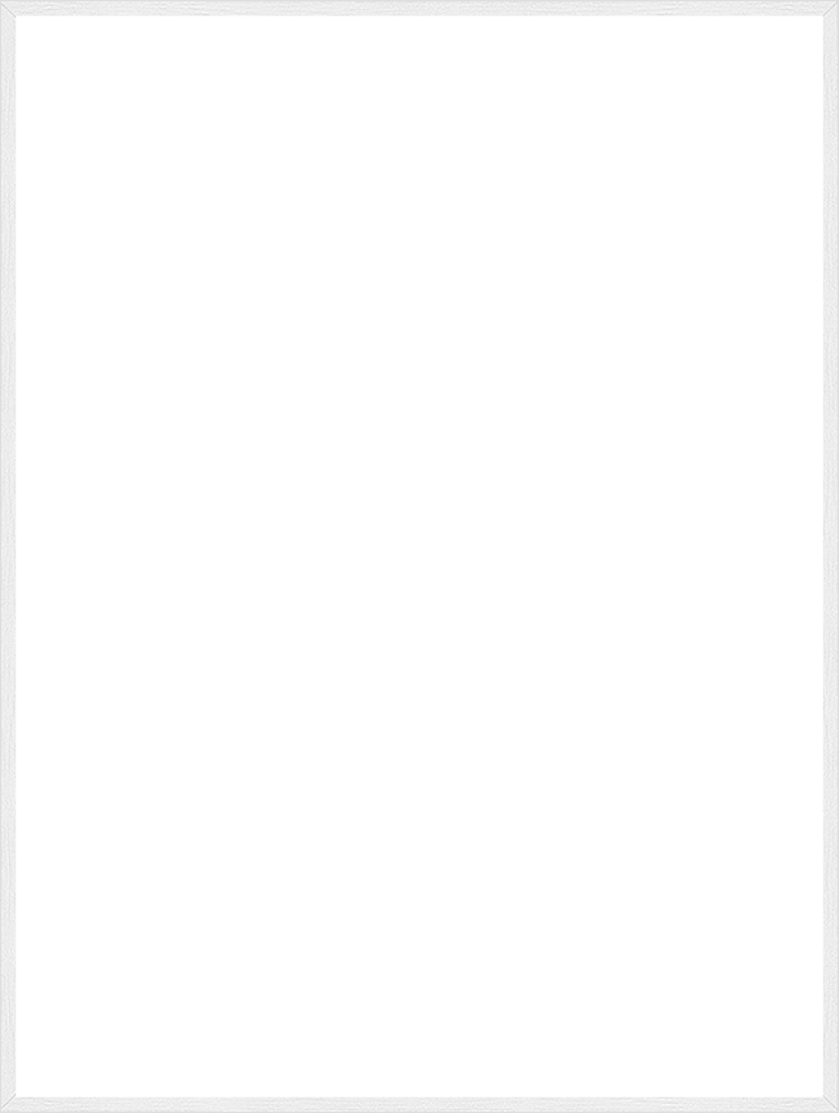 Studio White Wood Frame 30"X40"