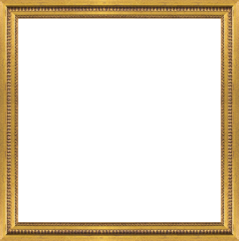 Versailles Gold Queen Frame 24" X 24"