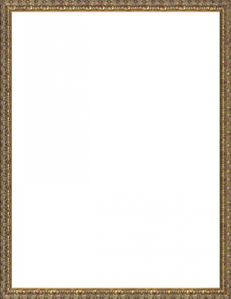 Golden Oak Leaf Frame 36"X48"