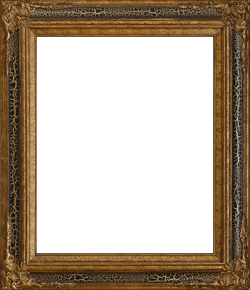 Black Crackle King Frame 20"X24"