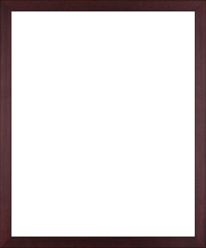 Open Grain Mahogany 20" X 24"