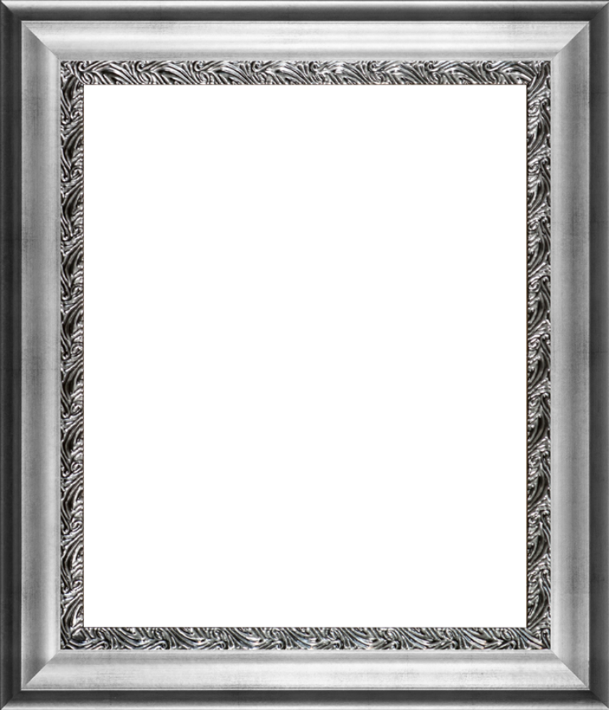 Athenian Silver Wave Custom Stacked Frame 20