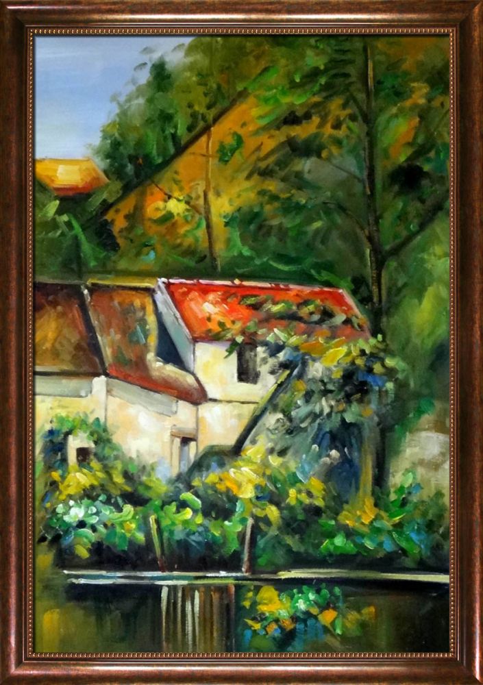 House of Piere La Croix Pre-Framed - Verona Cafe Frame 24"X36"