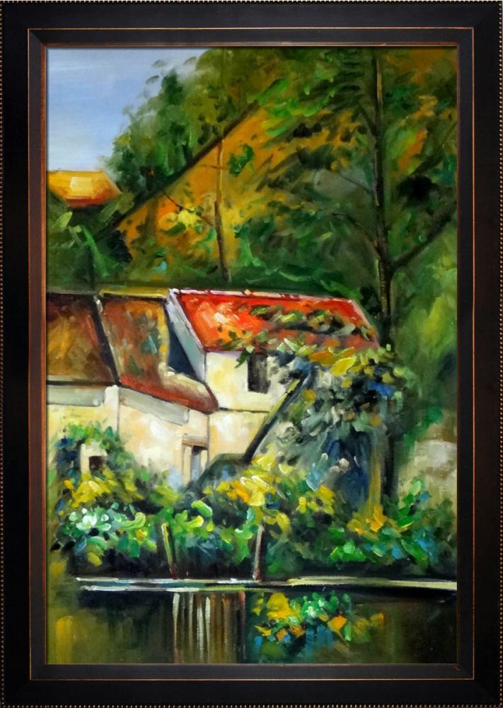 House of Piere La Croix Pre-Framed - Veine D'Or Bronze Angled Frame 24"X36"