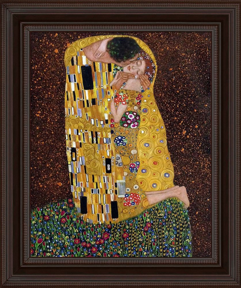 The Kiss (Full View) Pre-Framed - Chesterfield 16