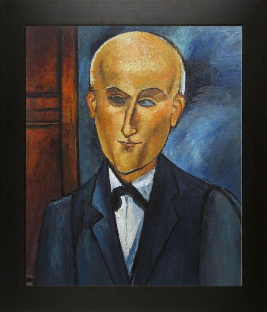 Max Jacob Pre-Framed - New Age Black Frame 20"X24"