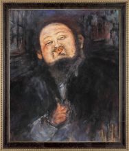 Portrait of Diego Rivera 2 Pre-Framed