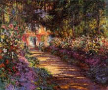 Pathway in Monet's Garden at Giverny, 1901-02 