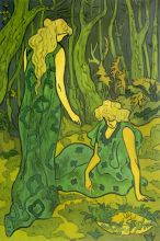 Femmes dans la foret