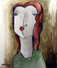 Girl with red hair