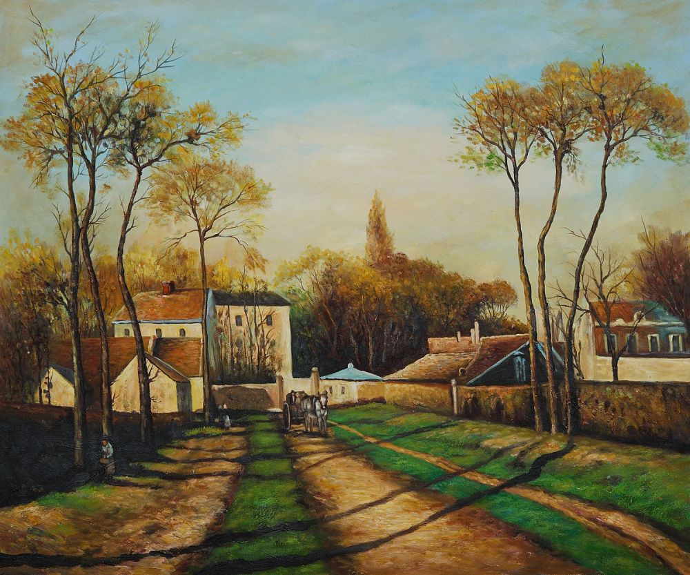 Entrance to the Village of Voisins