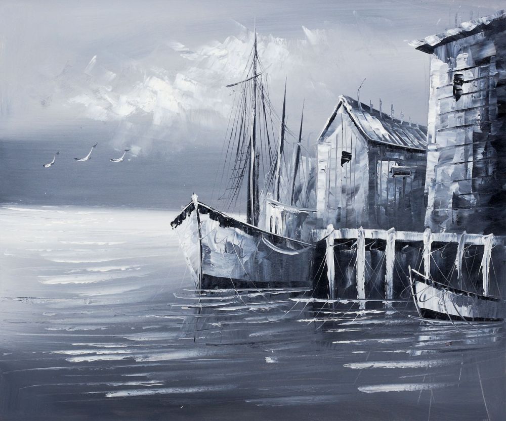 Fishing Boats (Evening Effect)