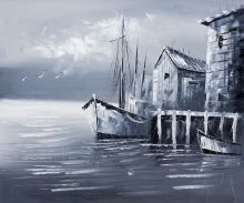 Fishing Boats (Evening Effect)