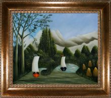 Banks of the Oise Pre-Framed