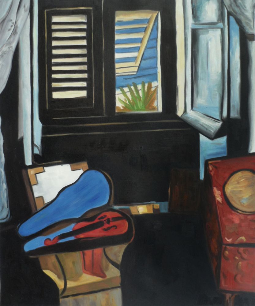 Interior with a Violin