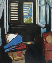 Interior with a Violin