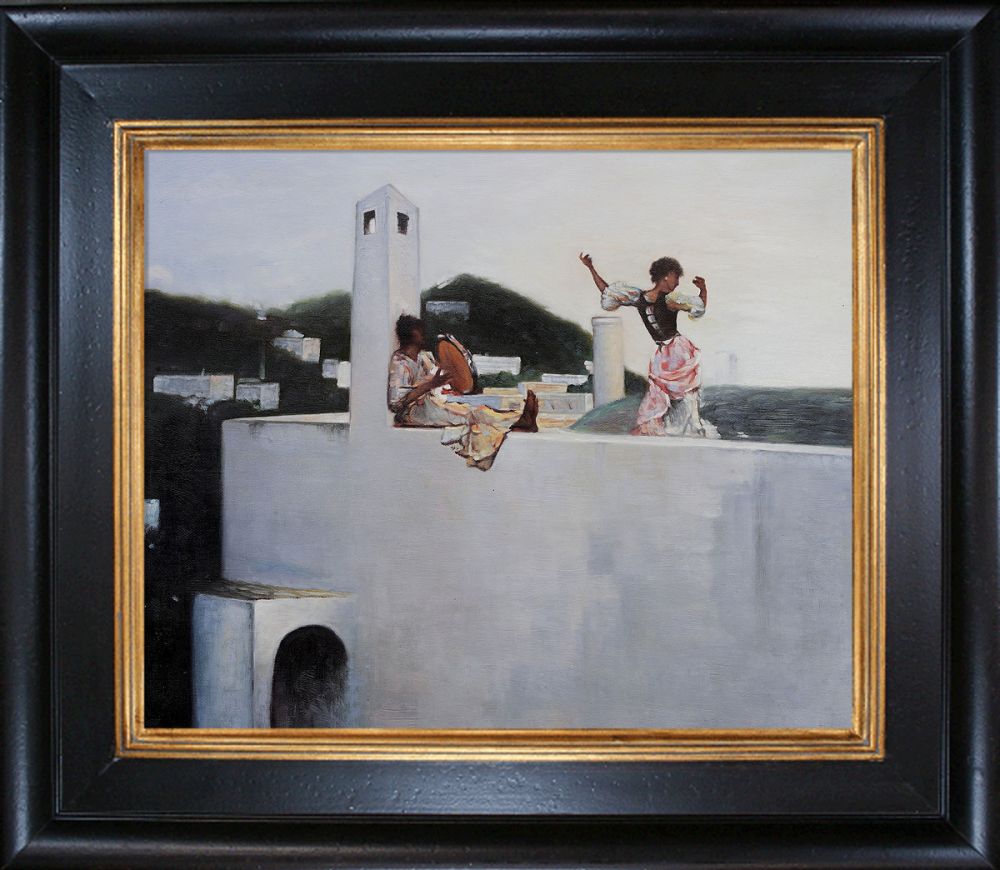 Rosina Capri Pre-Framed - Vintage Creed Frame 20"X24"