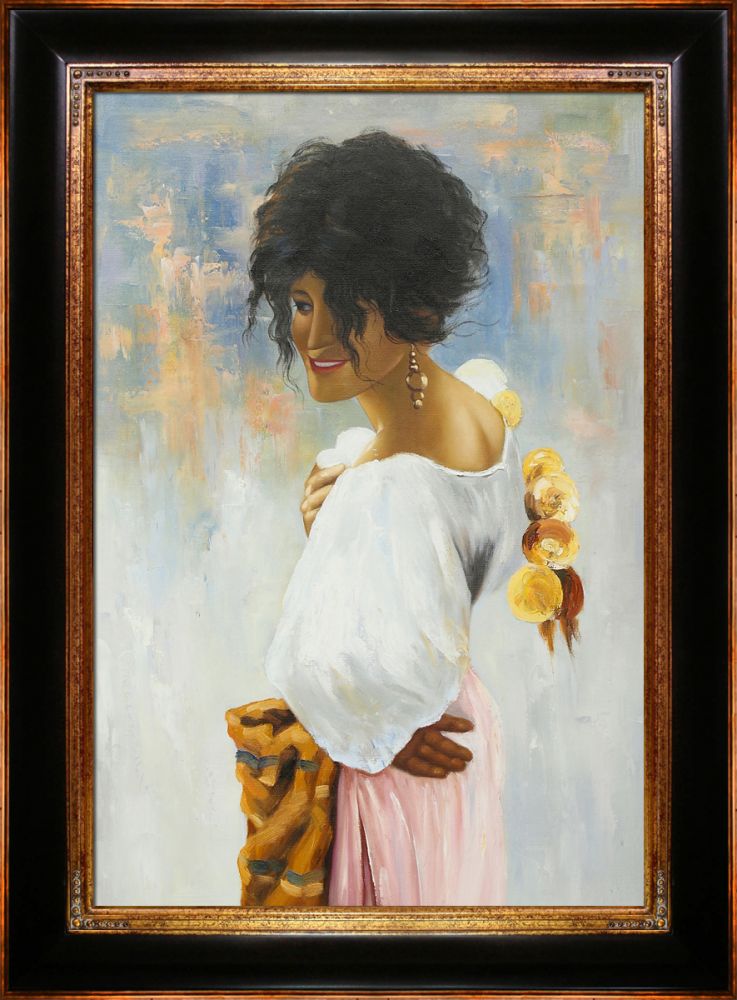 Rosina Pre-Framed - Opulent Frame 24"X36"