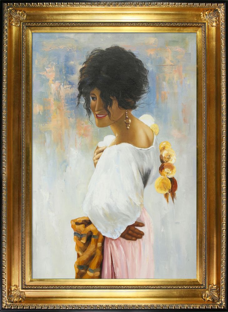 Rosina Pre-Framed - Regency Gold Frame 24"X36"