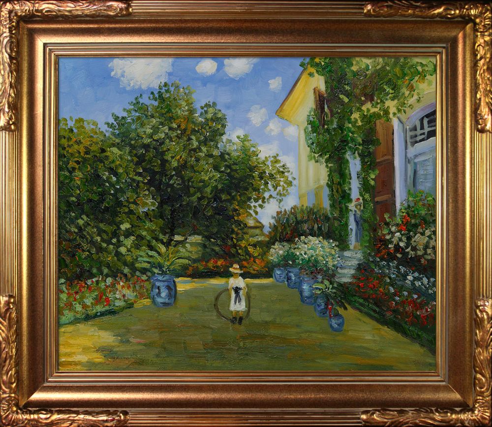 La Casa Della Artista Pre-Framed - Florentine Gold Frame 20"X24"