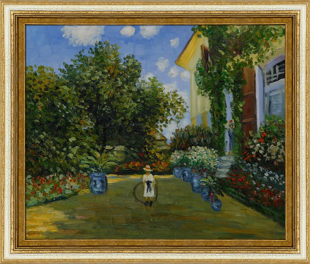 La Casa Della Artista Pre-Framed - Tuscan Crackle Frame 20"X24"