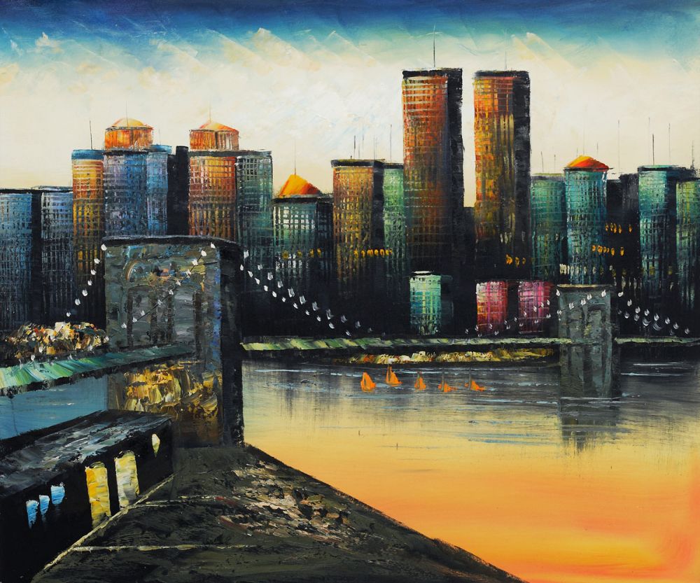Iridescence of a New Yorker Sunset
